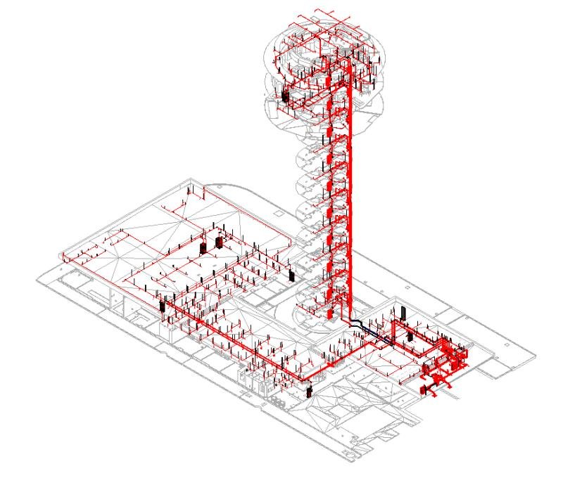 Sistema ACI Torre de Control y Edificio Auxiliar Aeropuerto Jorge Chávez